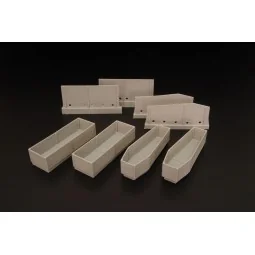 Coffins (4pcs), 1/35 - Hauler HLU35103 2