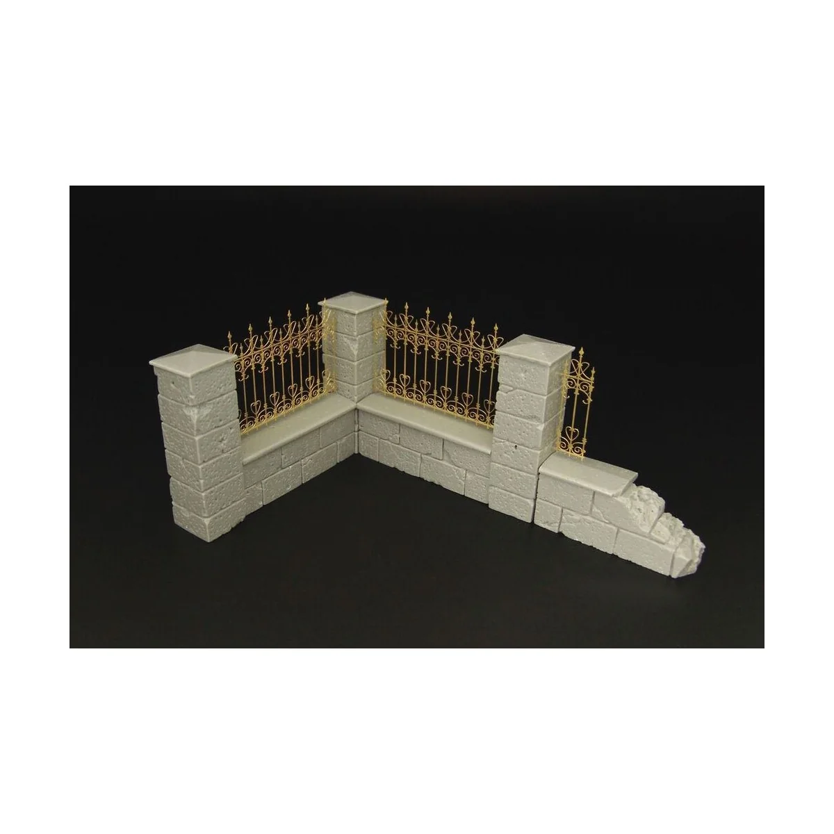 Castle fence, 1/35 - Hauler HLU35106