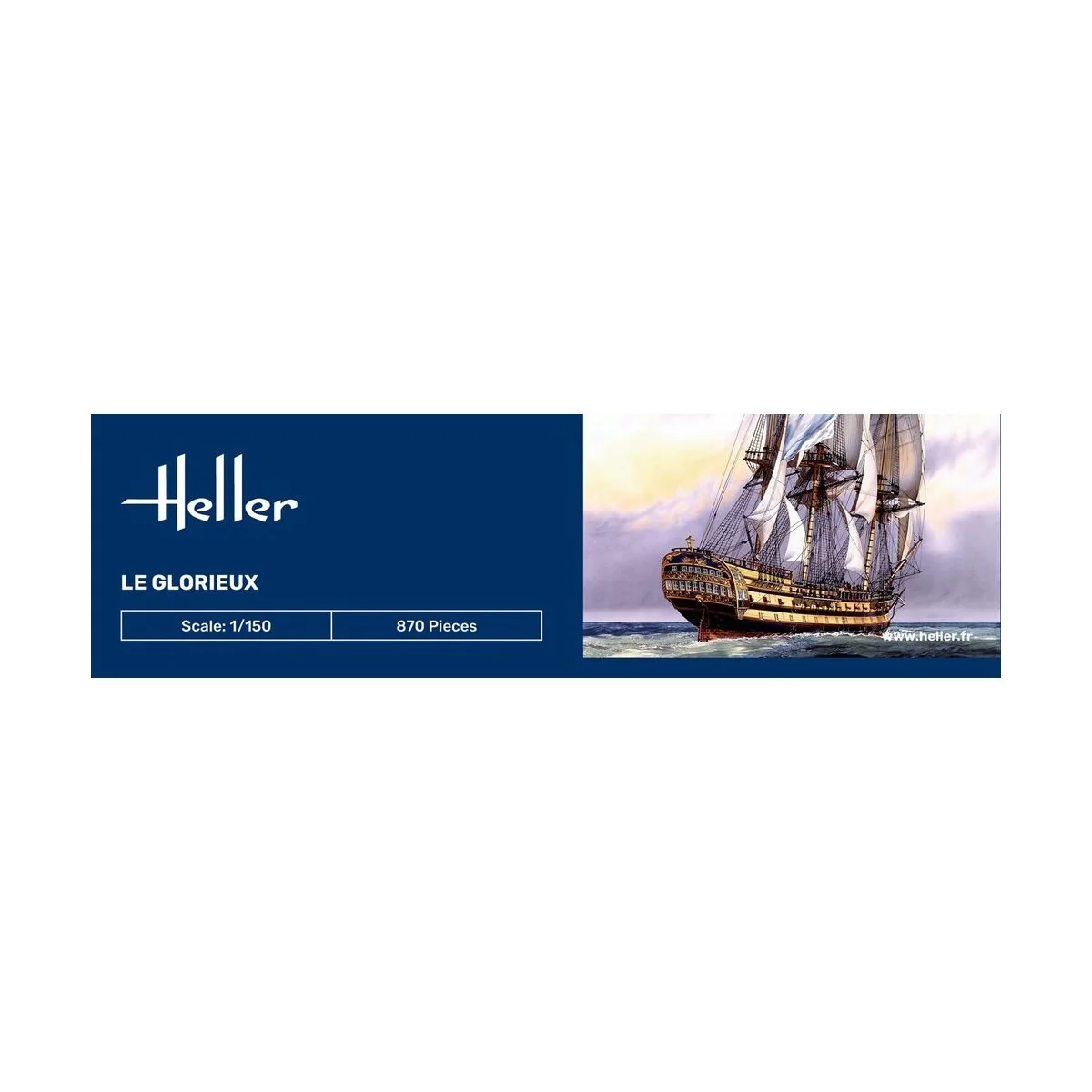 STARTER KIT Le Glorieux, 1/150 - Heller 58889 STARTER KIT Le Glorieux, 1/150 - Heller 58889