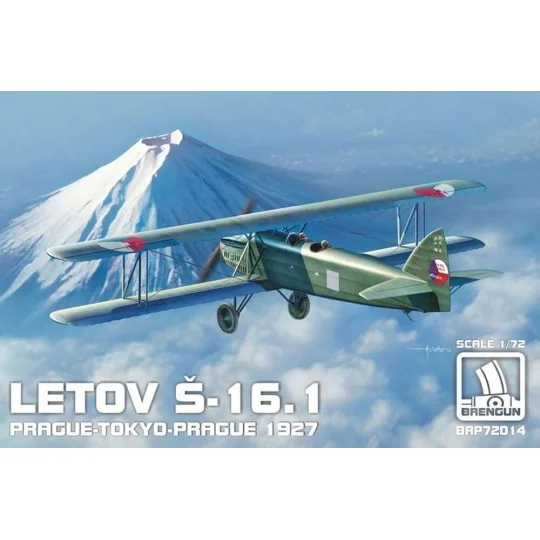 Letov S-16 1 Prague-Tokyo-Prague, 1/72 - Brengun BRP72014