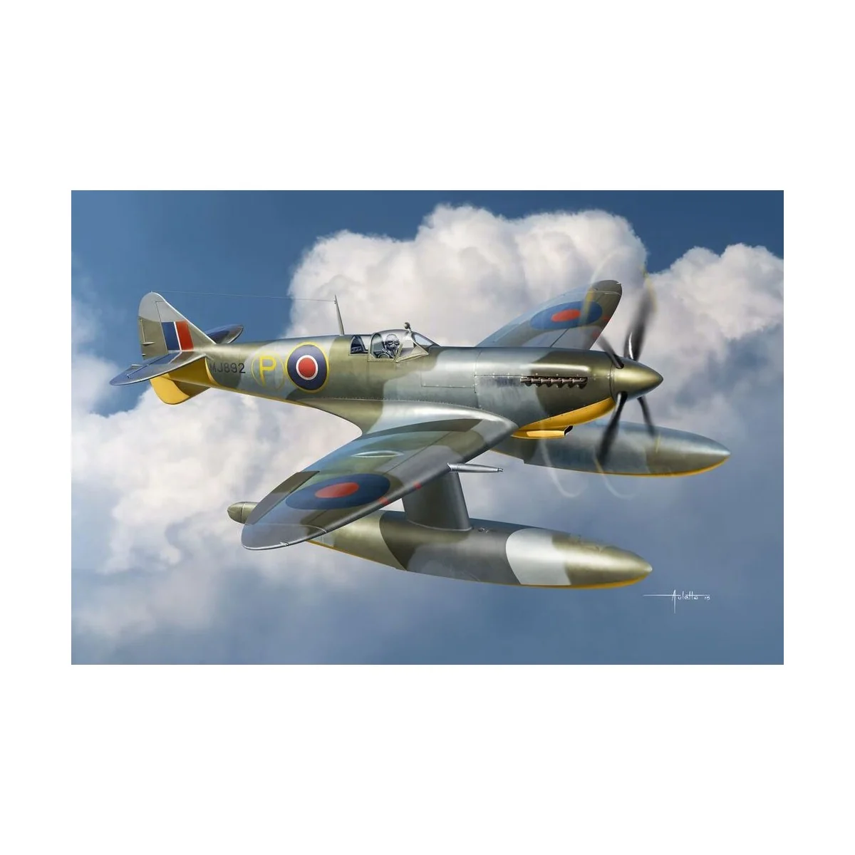 Spitfire Mk IX Floatplane, 1/72 - Brengun BRP72019