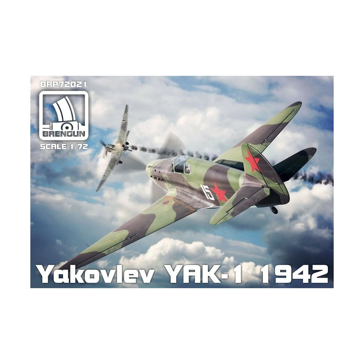 Jak-1 (mod 1942), 1/72 - Brengun BRP72021