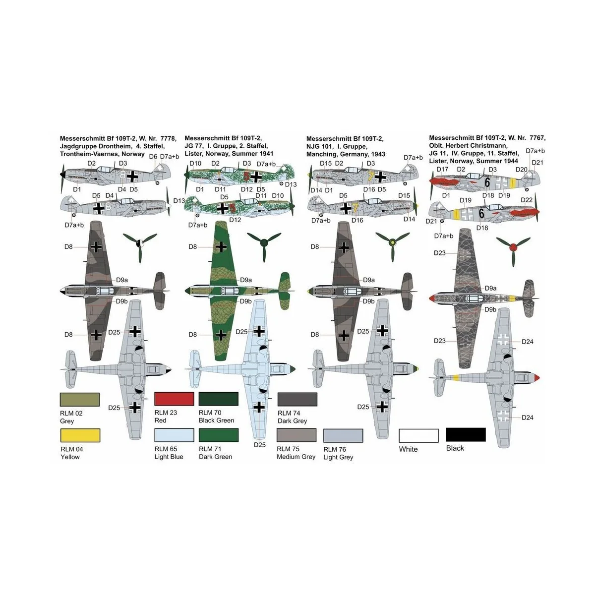 Bf-109T-2, 1/72 - Brengun BRP72033