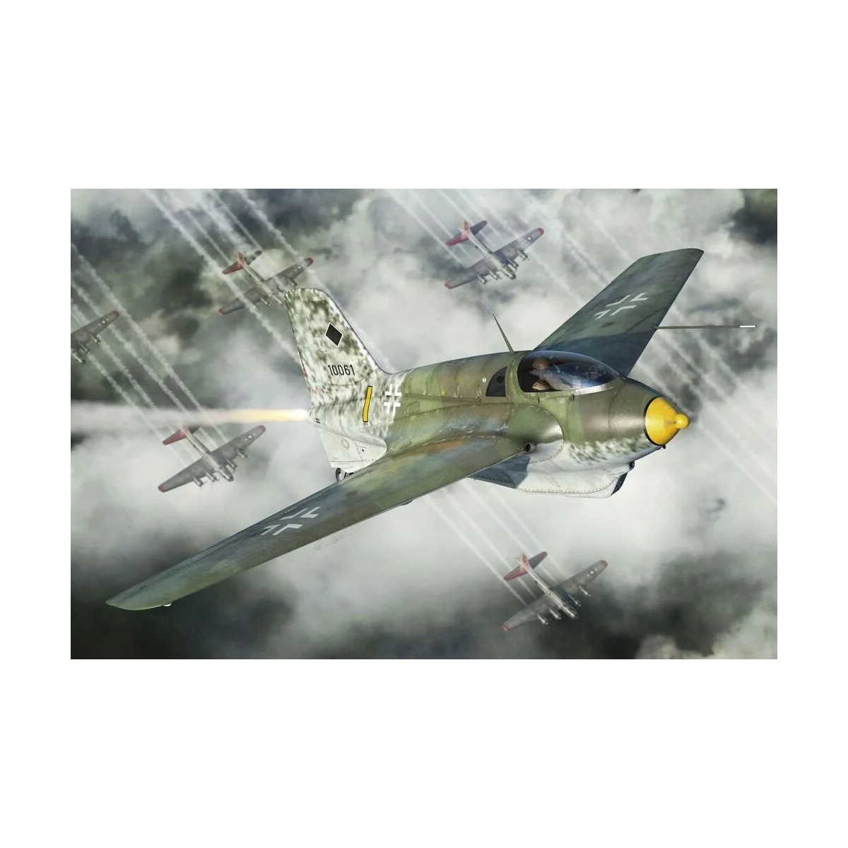 Me-163B Komet (two kits in box), 1/144 - Brengun BRP144004