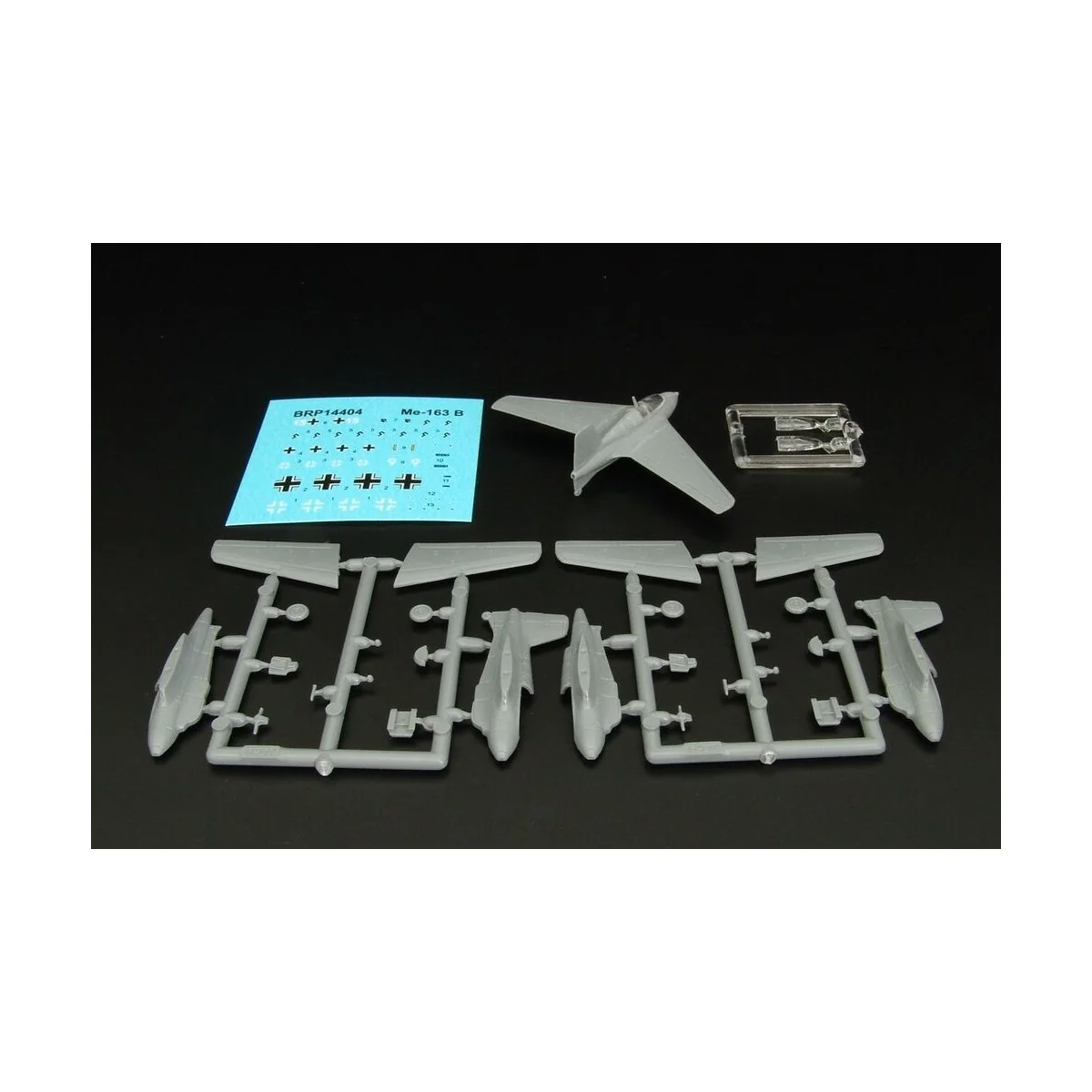 Me-163B Komet (two kits in box), 1/144 - Brengun BRP144004