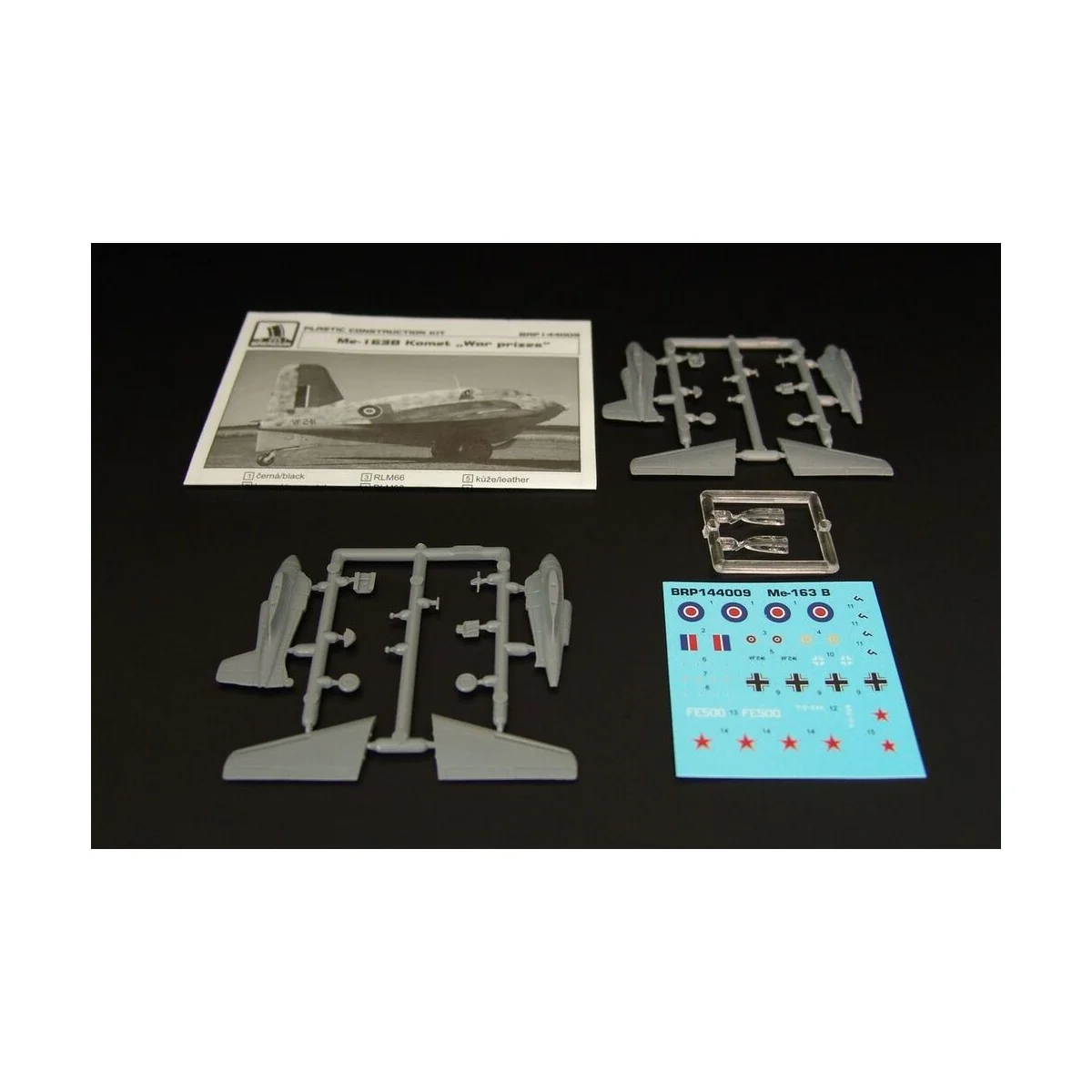 Me-163B KOMET War prizes“, 1/144 - Brengun BRP144009