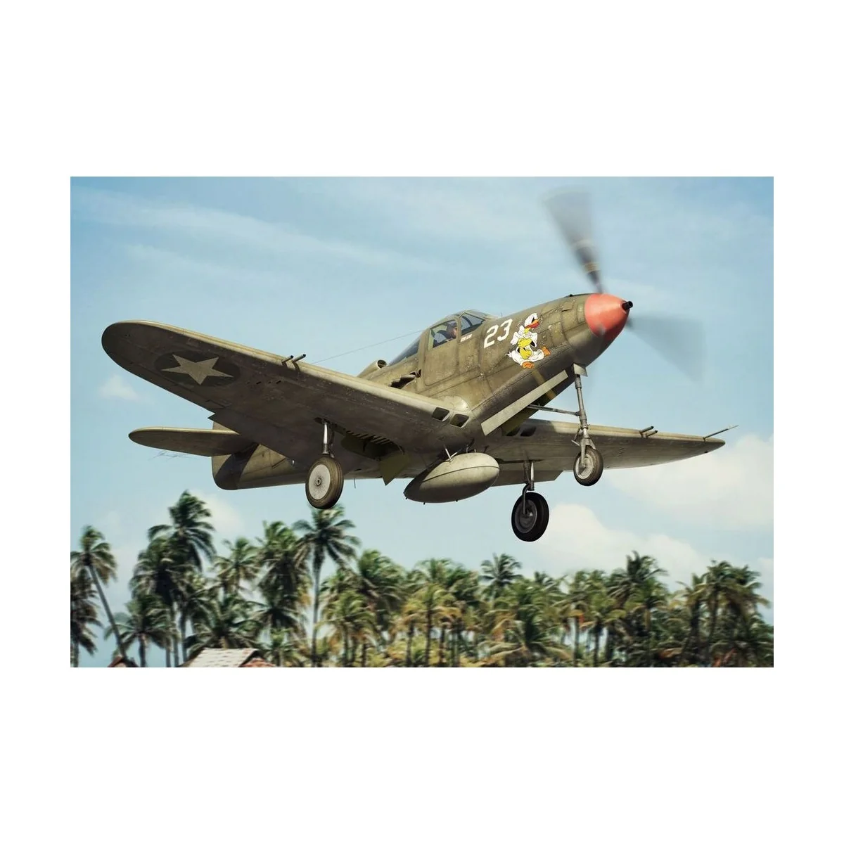 P-39 D-F-K Airacobra, 1/144 - Brengun BRP144011