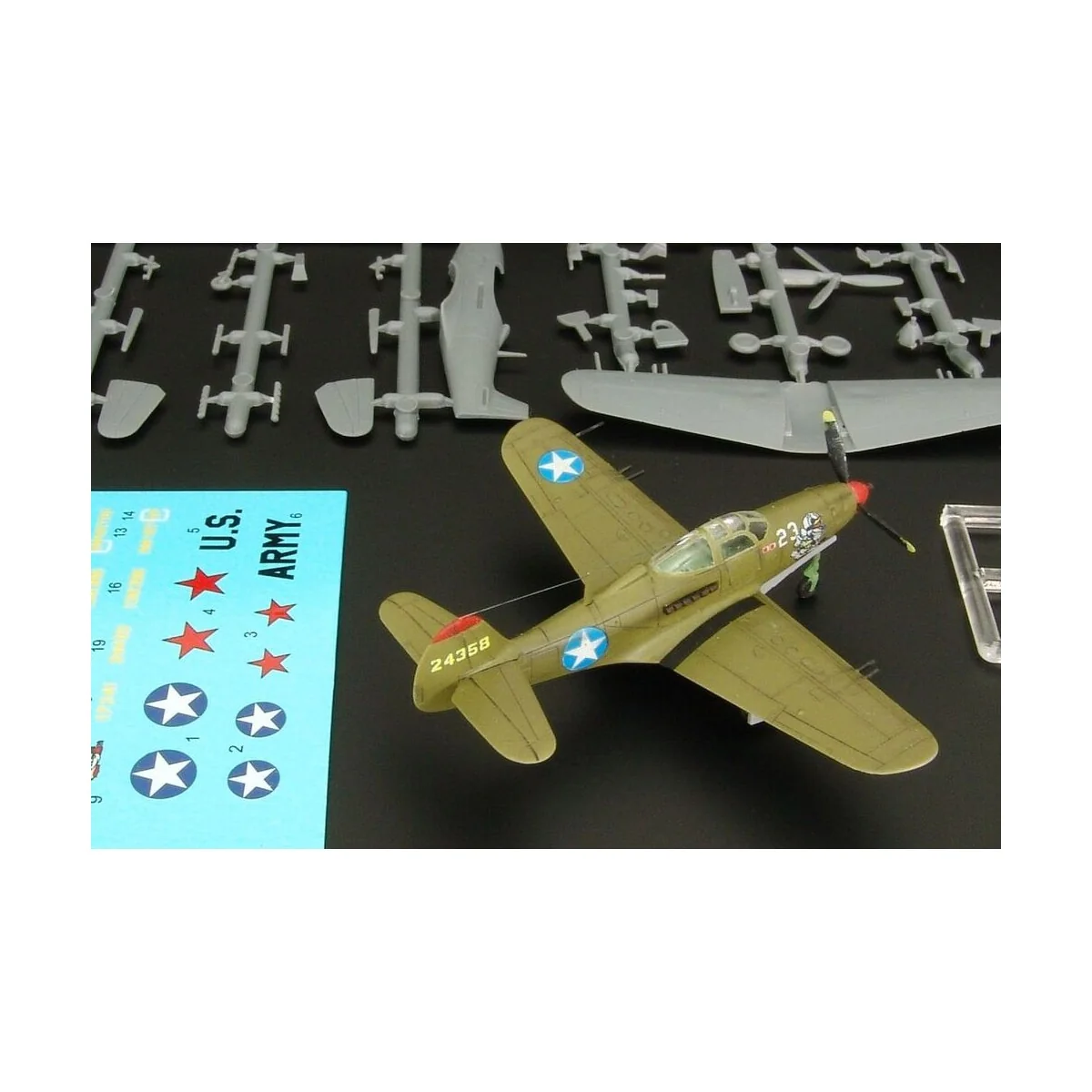 P-39 D-F-K Airacobra, 1/144 - Brengun BRP144011