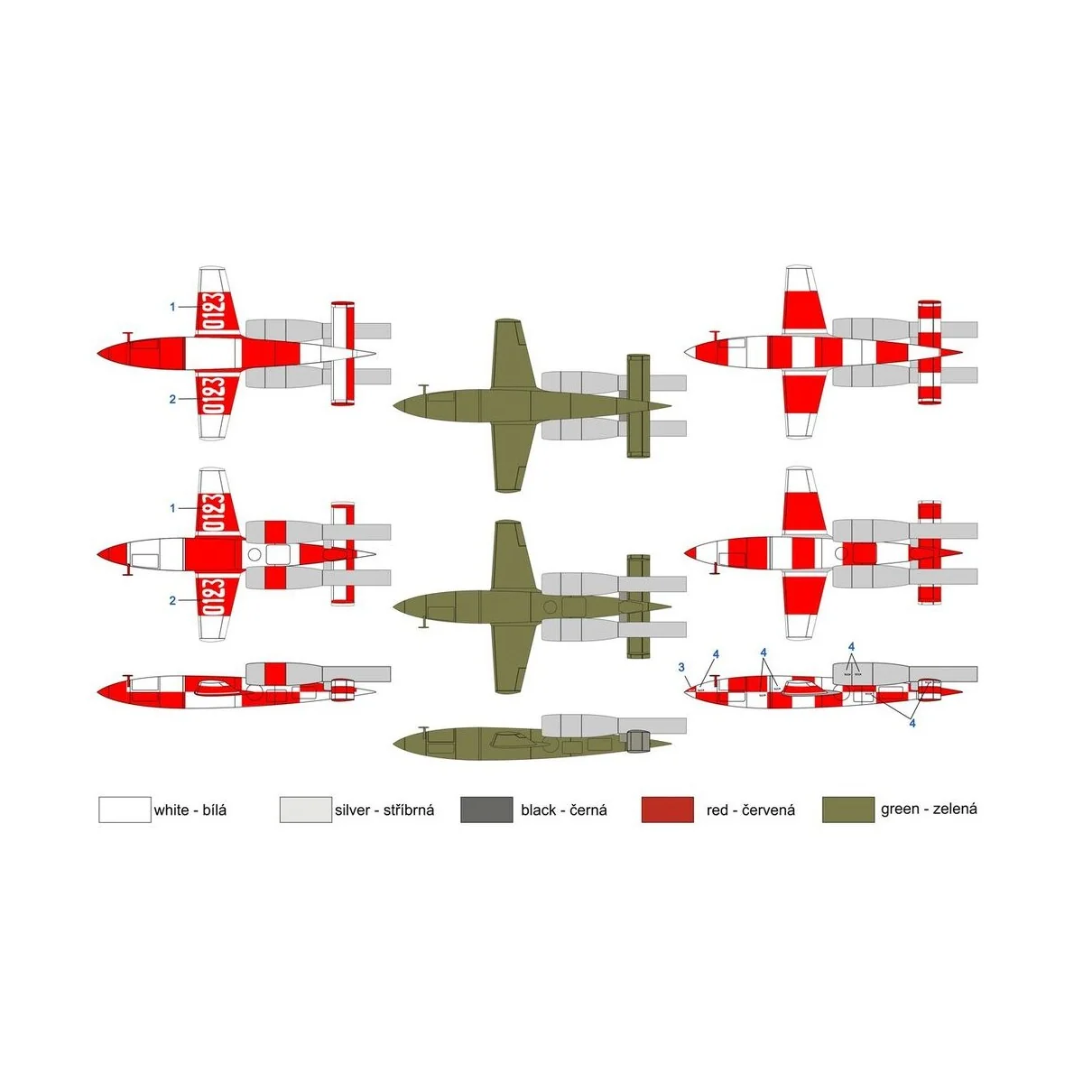 Chelomey 16KhA FLYING TARGET, 1/48 - Brengun BRP48003