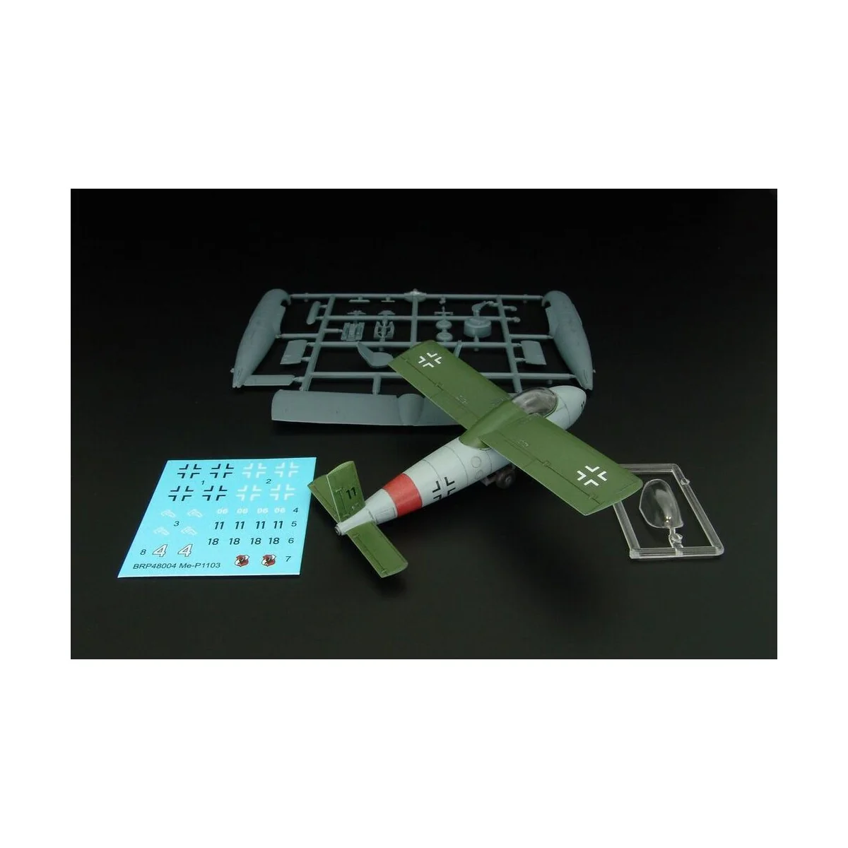 Me P1103 rocket fighter, 1/48 - Brengun BRP48004