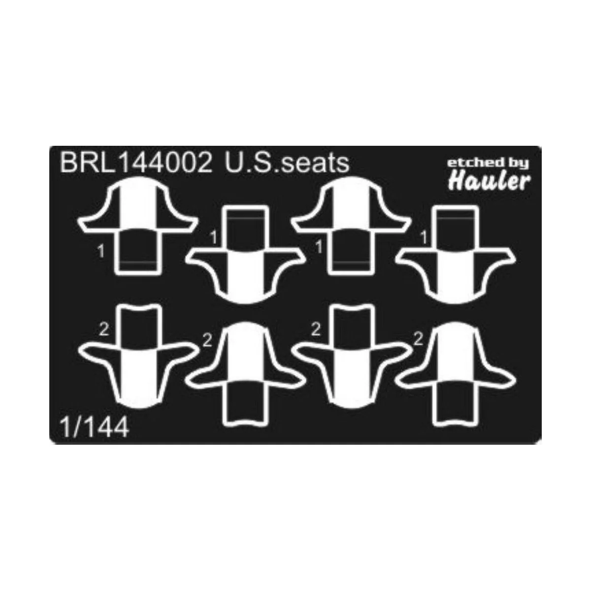 U S seats, 1/144 - Brengun BRL144002