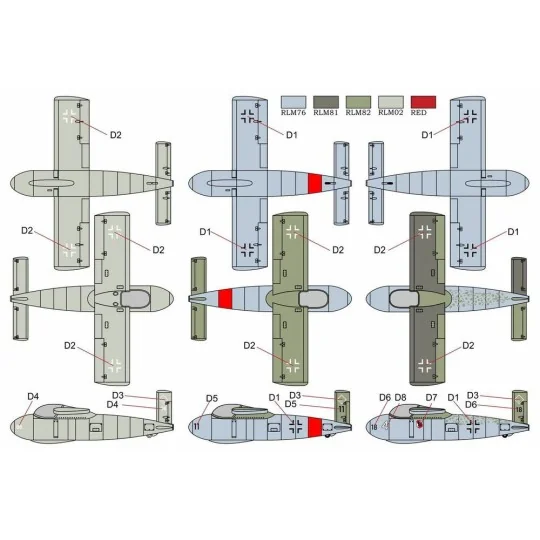 Me P1103 rocket fighter, 1/48 - Brengun BRP48004