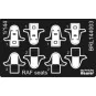 U K seats, 1/144 - Brengun BRL144003