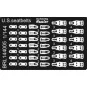 U S seat belts, 1/144 - Brengun BRL144005