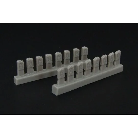 Modern fuel cans, 1/144 - Brengun BRL144011