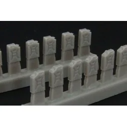 Modern fuel cans, 1/144 - Brengun BRL144011 2