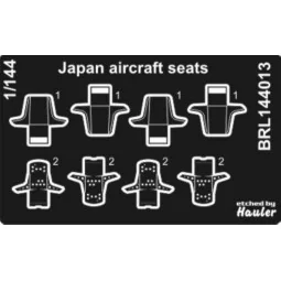 JAPAN seats, 1/144 - Brengun BRL144013