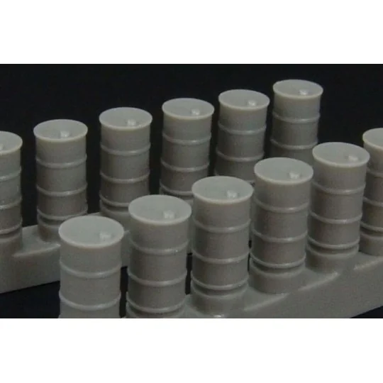 Fuel barrels, 1/144 - Brengun BRL144012