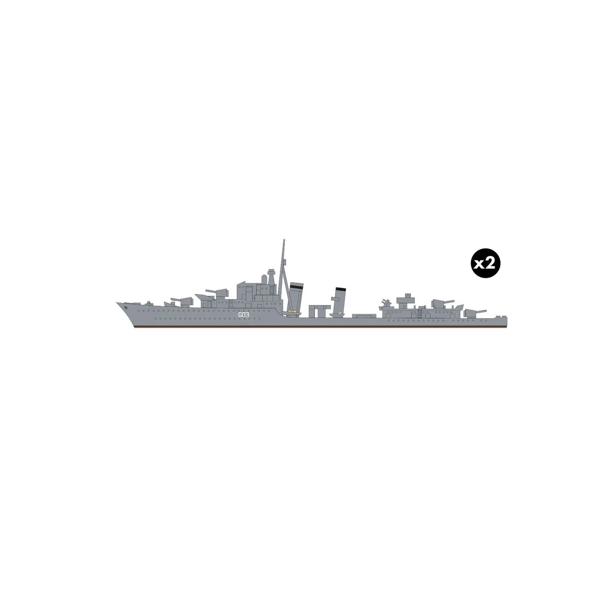 Sink The Bismarck! Gift Set, 1/1200 - Airfix A50120