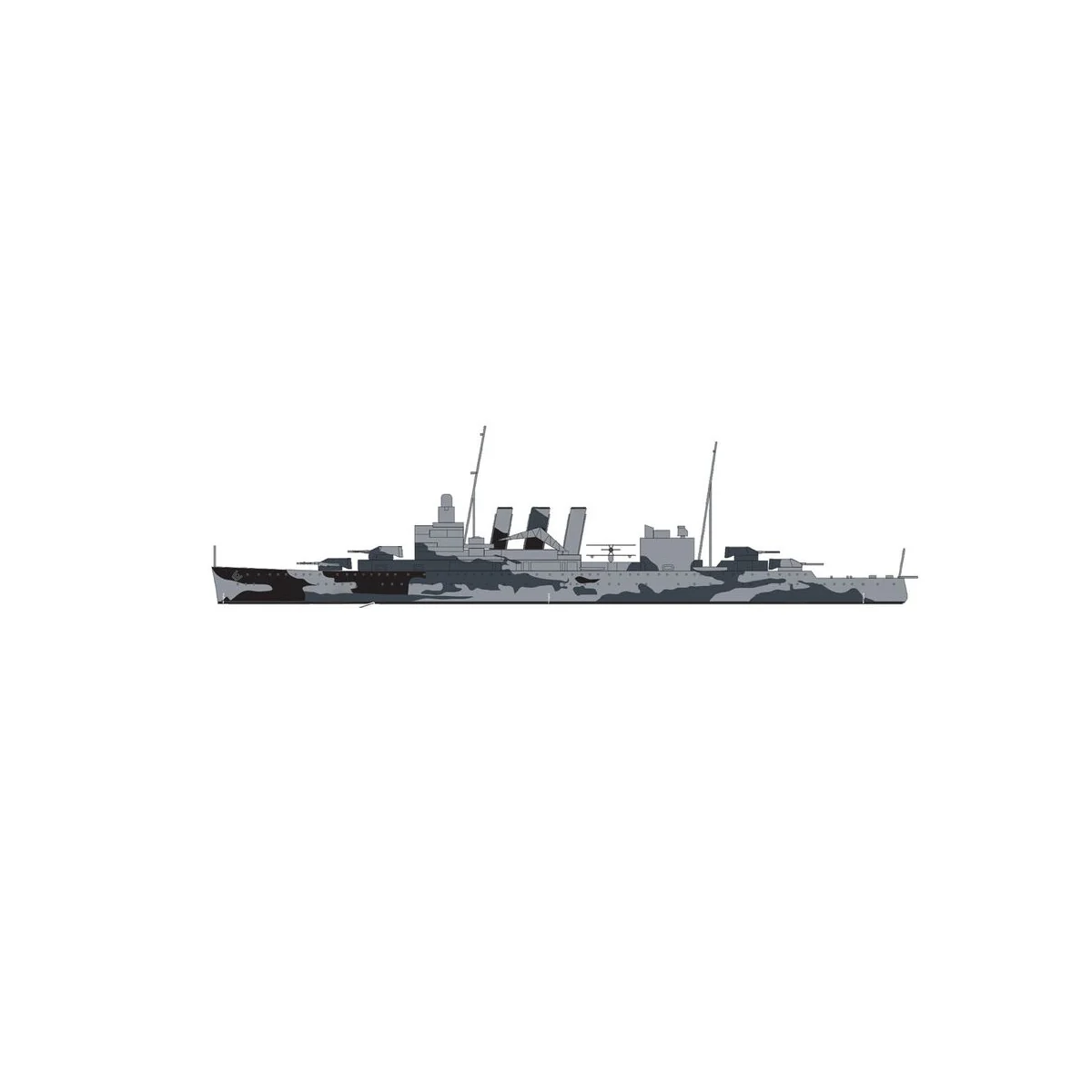 Sink The Bismarck! Gift Set, 1/1200 - Airfix A50120