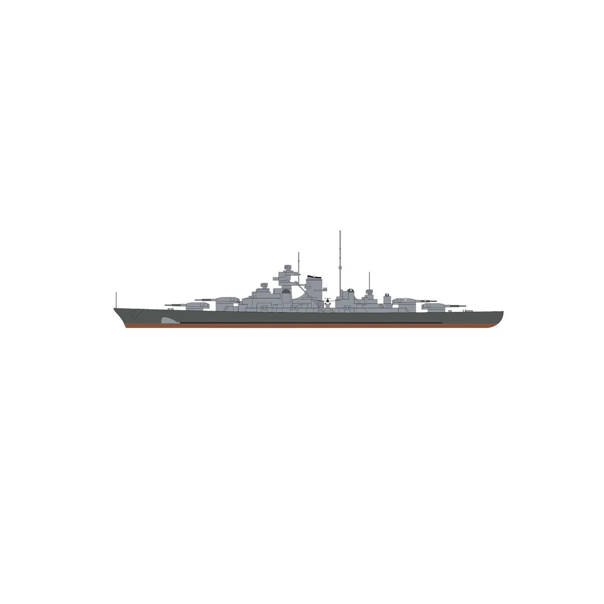 Sink The Bismarck! Gift Set, 1/1200 - Airfix A50120