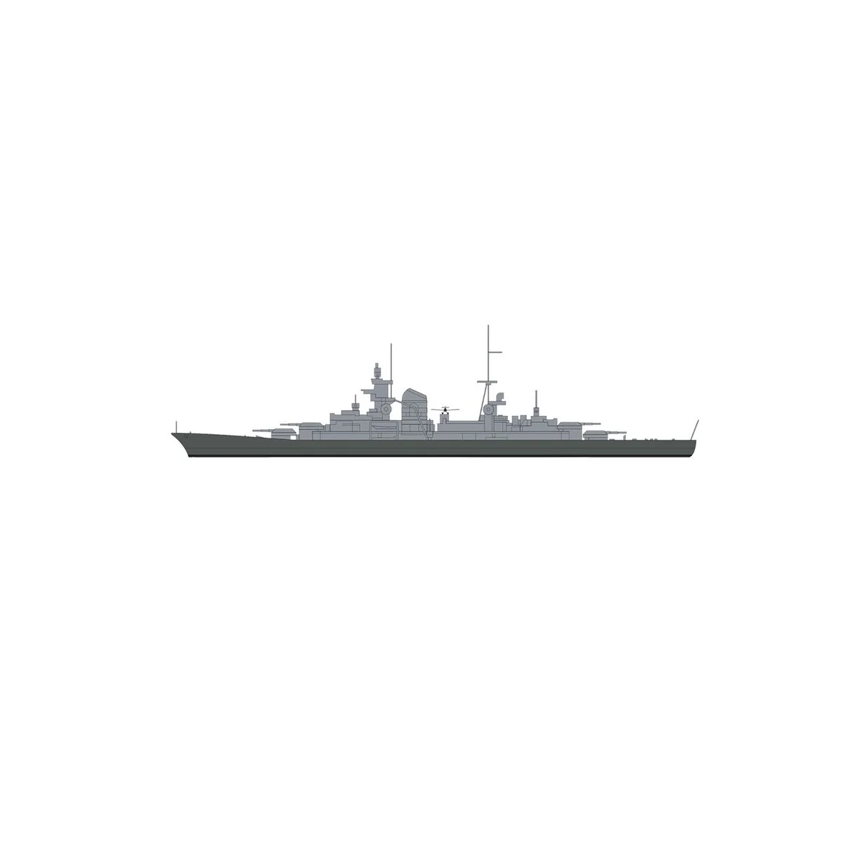 Sink The Bismarck! Gift Set, 1/1200 - Airfix A50120