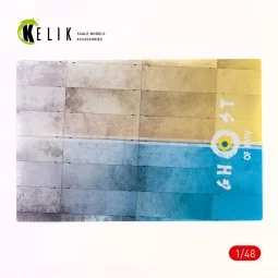 Concrete plates Ghost of Kyiv Base - Acrylic 3 mm (410 x 270 mm) (4... 2