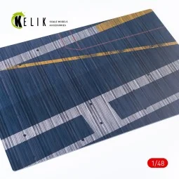 USS Bon Homme Richards (CV-31) 1962 - Acrylic 3 mm (410 x 270 mm) (...