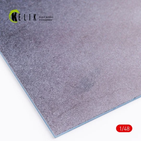 Asphalt Road for drones or any - Acrylic 3 mm (240 x 240 mm) (410 g...