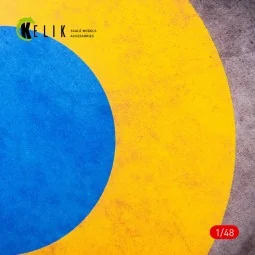 Ukraine Roundel Glory to Defenders - Acrylic 3 mm (240 x 240 mm) (1... 2