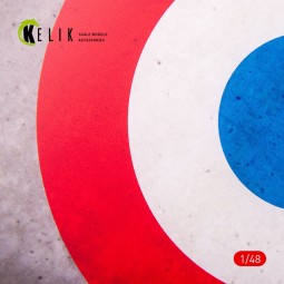 France Roundel - Acrylic 3 mm (240 x 240 mm) (190g) (1/72 - 1/48), ... 2