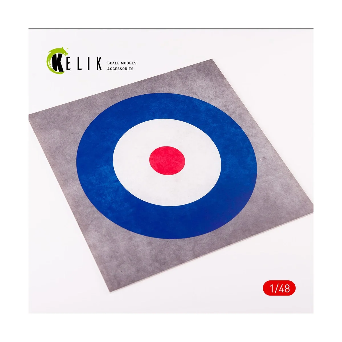 United Kingdom Roundel - Acrylic 3 mm (240 x 240 mm) (190g) (1/72 -...
