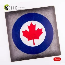 Canada Roundel - Acrylic 3 mm (240 x 240 mm) (190g) (1/72 - 1/48), ...