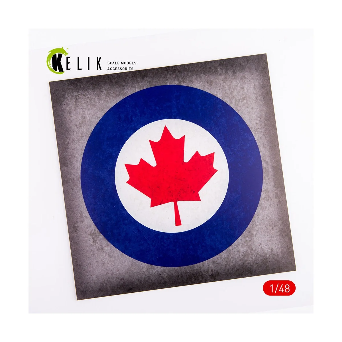 Canada Roundel - Acrylic 3 mm (240 x 240 mm) (190g) (1/72 - 1/48), ...
