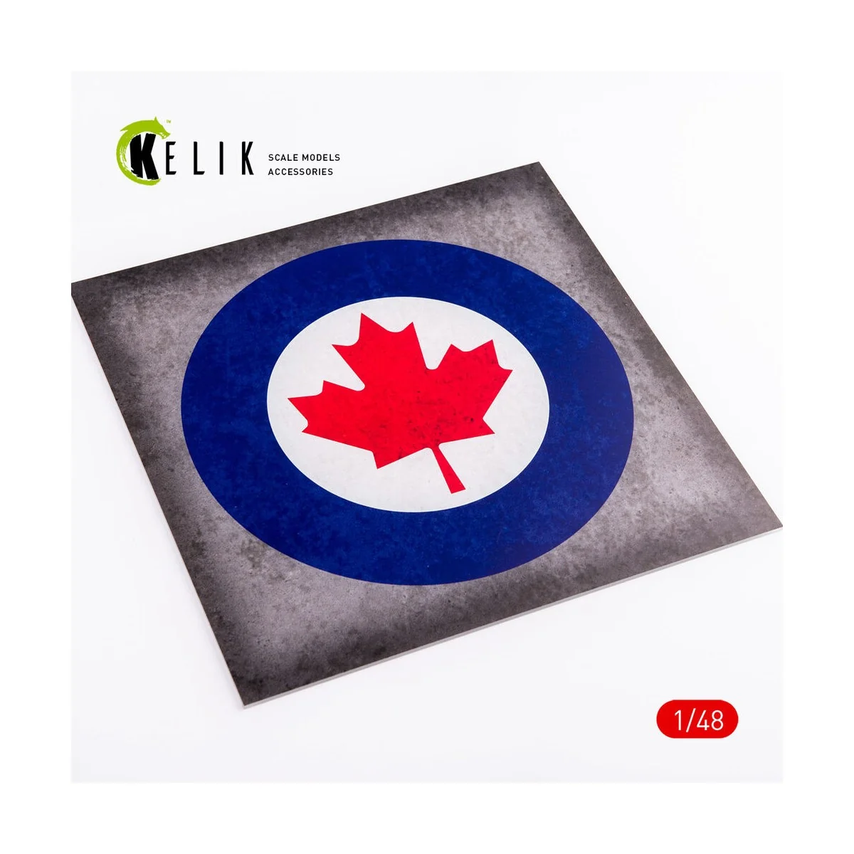 Canada Roundel - Acrylic 3 mm (240 x 240 mm) (190g) (1/72 - 1/48), ...