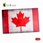Canada Flag - Base - Acrylic 3 mm (410 x 270 mm) (410 g) (1/72 - 1/...