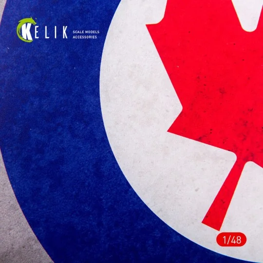 Canada Roundel - Acrylic 3 mm (240 x 240 mm) (190g) (1/72 - 1/48), ...
