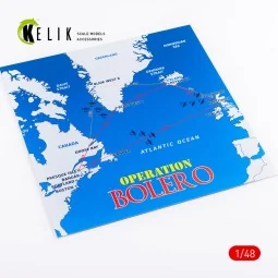 Operation Bolero WWII era - Acrylic 3 mm (240 x 240 mm) (190g) (1/7... 2