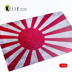 Japan Naval Flag - Base - Acrylic 3 mm (410 x 270 mm) (410 g) (1/72... 2