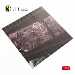 Photoreconnaisance Plane Stand - Base - Acrylic 3 mm (240 x 240 mm)... 2