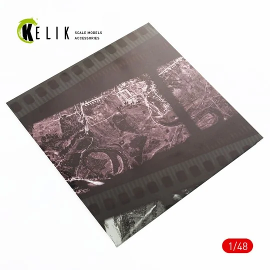 Photoreconnaisance Plane Stand - Base - Acrylic 3 mm (240 x 240 mm)...