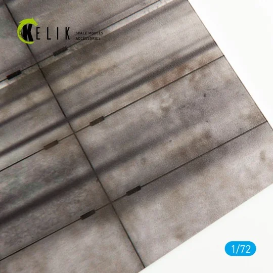 Concrete plates type 1 Base - Acrylic 3 mm (280 x 180 mm) (170 g), ...