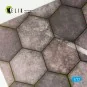 Hexagonnal concrete plates for Aircraft and Helicopters Base - Acry...