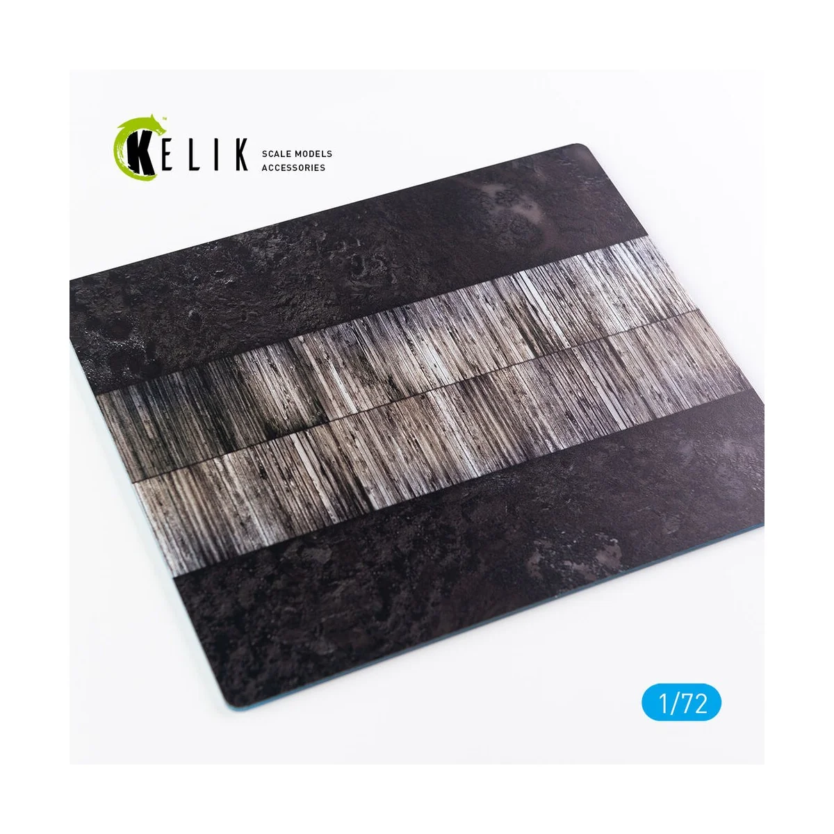 WW1 Wooden Runway (France) - Base - Acrylic 3 mm (180 x 214 mm) (13...