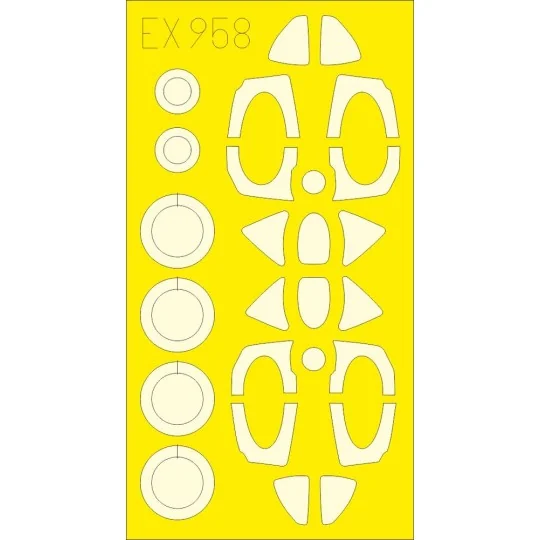 MiG-17F LööKplus 1/48 - Eduard Accessories 644236