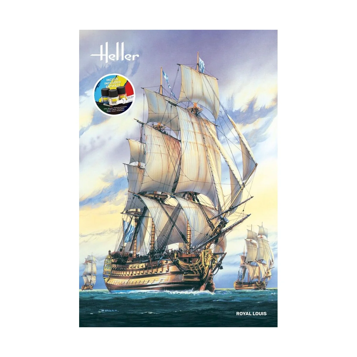 STARTER KIT Royal Louis, 1/200 - Heller 58892