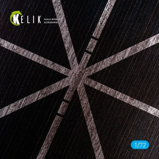 USS Antietam (CV-36) 1953 type 2 - Base - Acrylic 3 mm (180 x 214 m...