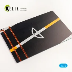 CVS-18 USS WASP 1964 - 1970 Type 1- Base - Acrylic 3 mm (280 x 180 ...