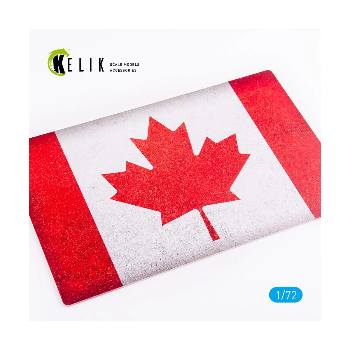 Canada Flag - Base - Acrylic 3 mm (280 x 180 mm) (170 g), 1/72 - Ke...