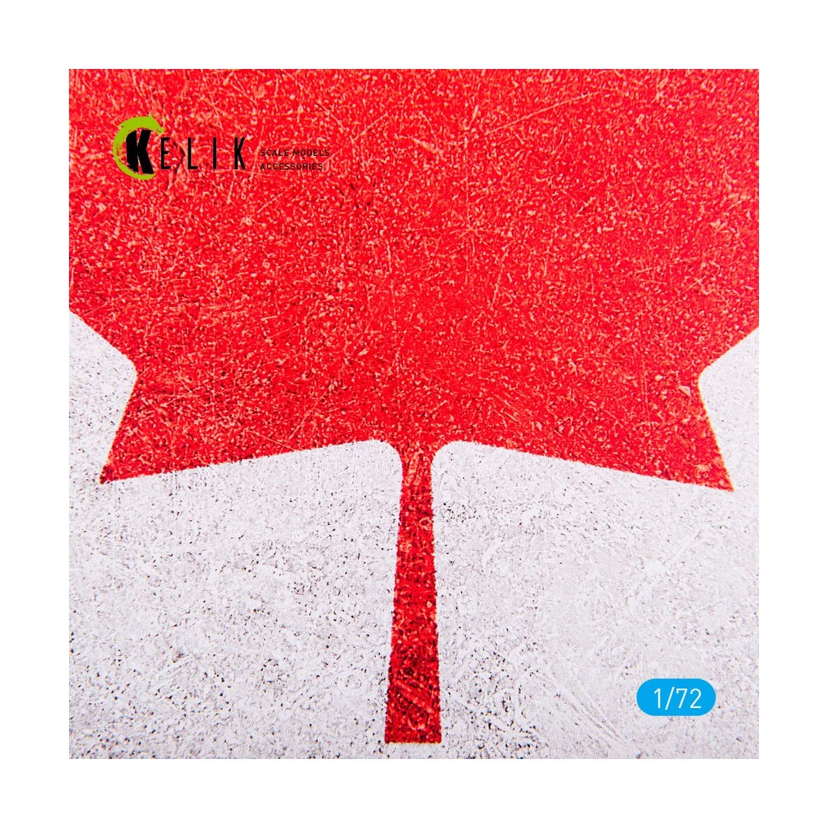 Canada Flag - Base - Acrylic 3 mm (280 x 180 mm) (170 g), 1/72 - Ke...